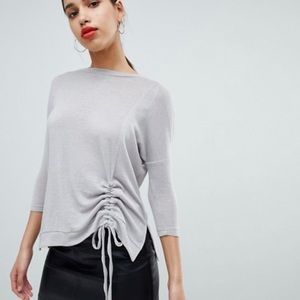 AX Paris- Sweater with Tie Detail